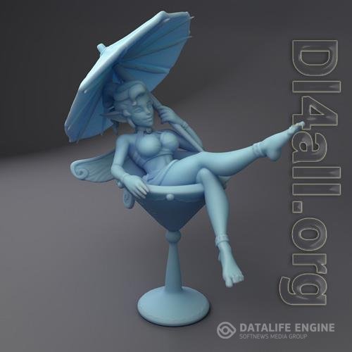 Tini Matrini the Drink Fairy 3D Print