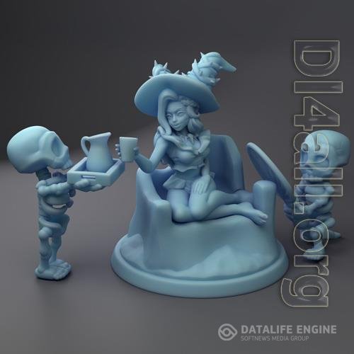 Necromancer Beach Lounger 3D Print