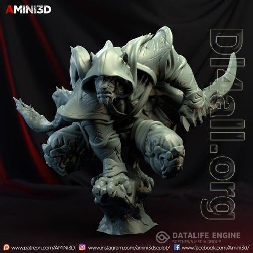 Tabaxi Rogue Male 3D Print