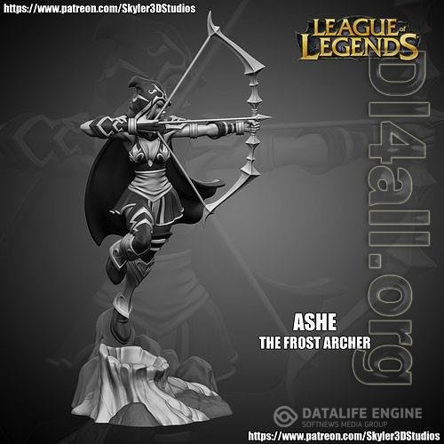 League of Legends Ashe 3D Print