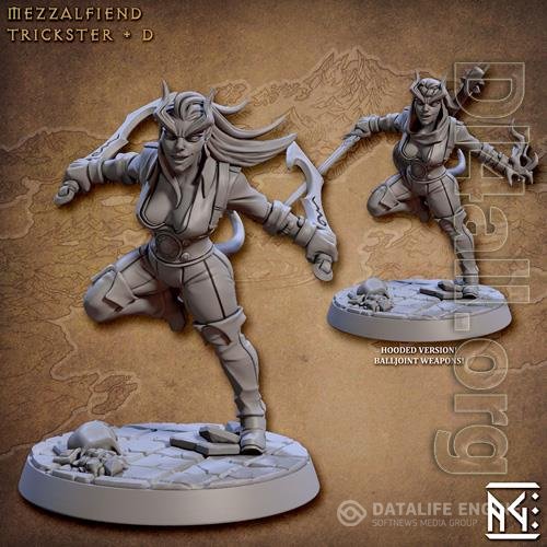 Mezzalfiend Trickster Female Assassin 3D Print