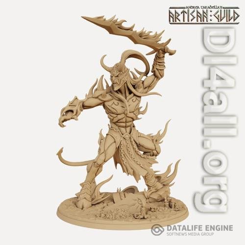 Baal the Avatar of Destruction 3D Print