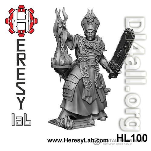 HL100 Redeemer War Priest 3D Print