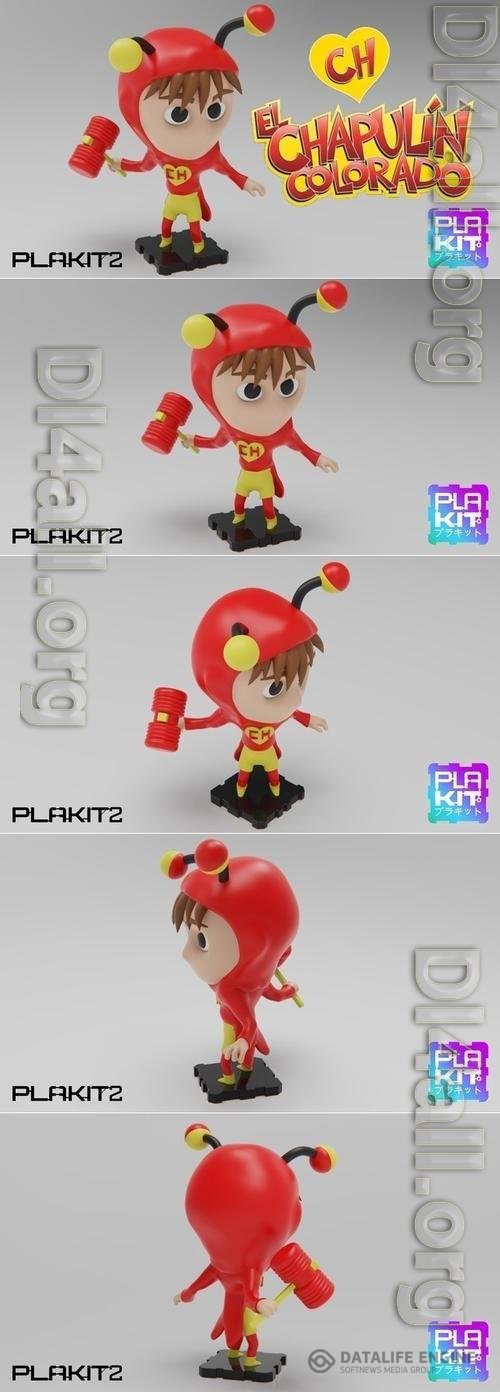 PlaKit 2 Chapolin Colorado 3D Print