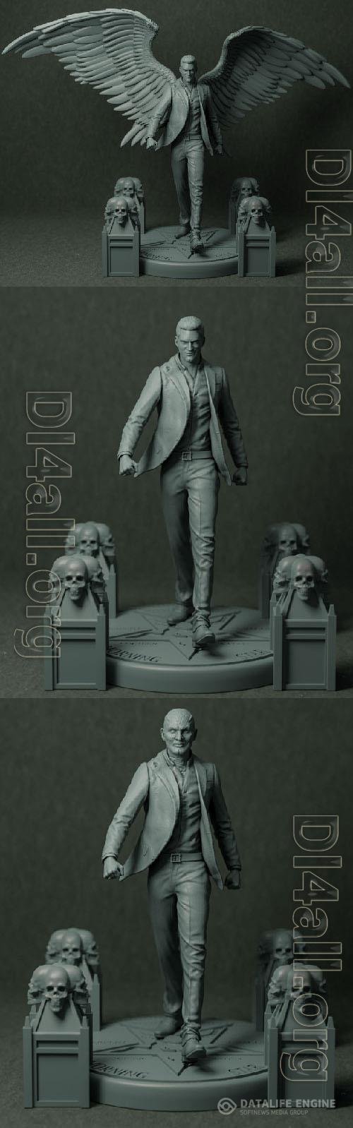 Lucifer Morningstar 3D Print