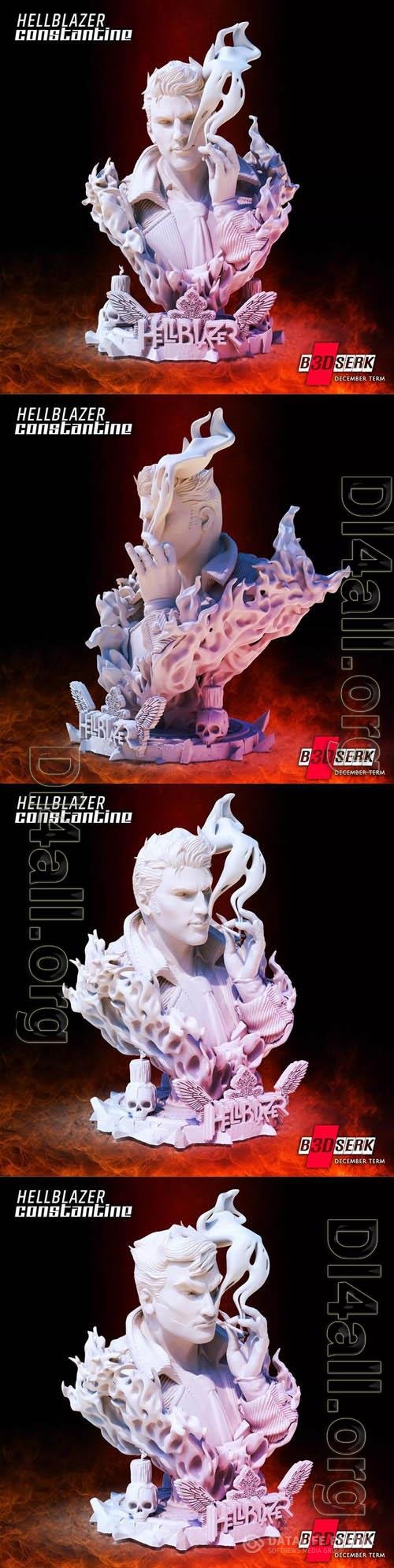 Hellblazer Constantine Bust 3D Print