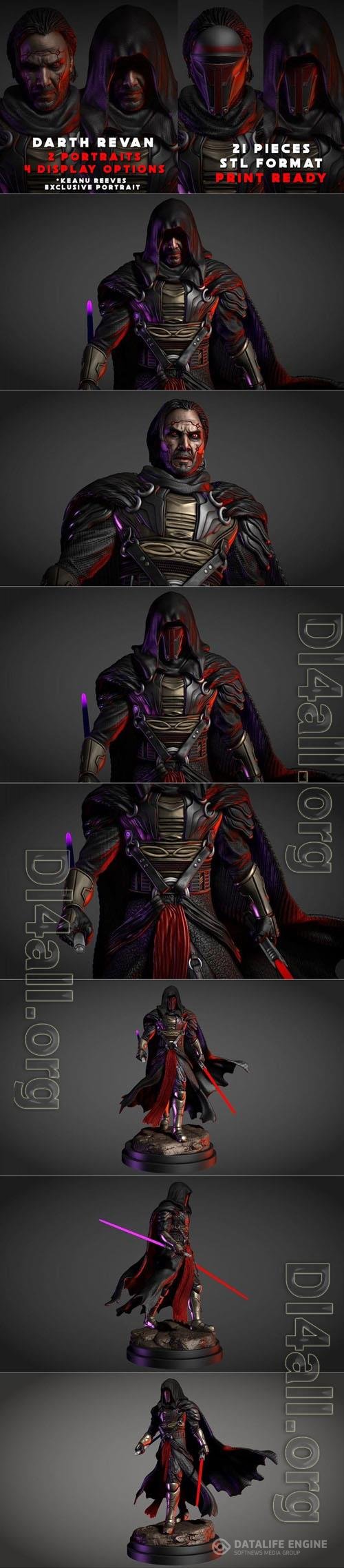 Darth Revan 3D Print