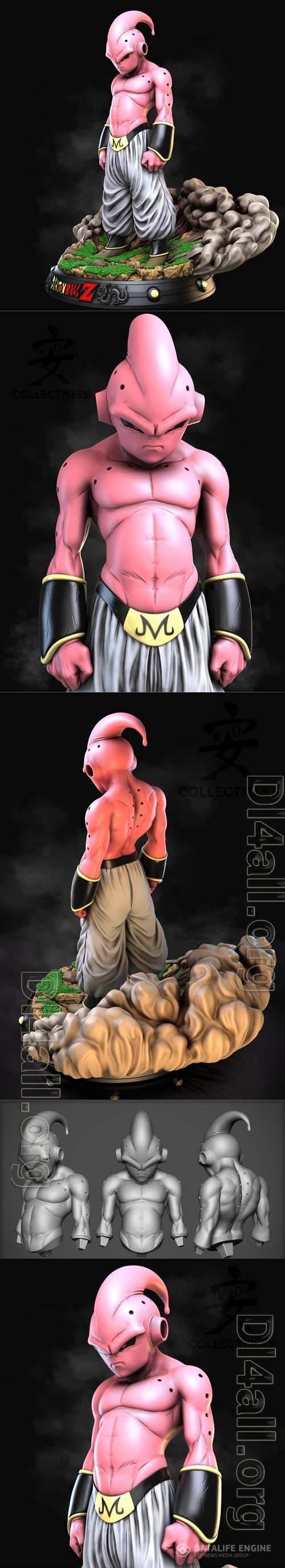 Kid Buu 3D Print