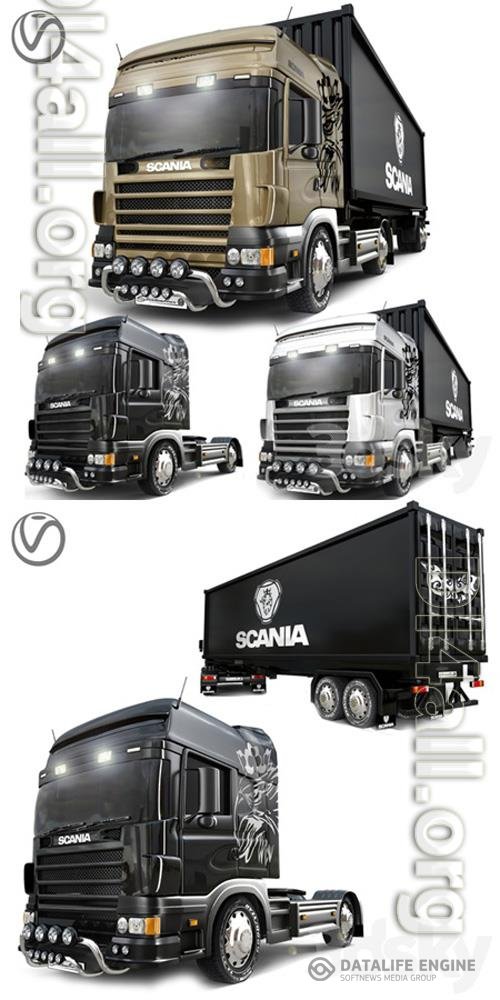 Scania 01 3D Model