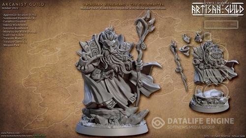 Artisan Guild - Volrunax Runebeard The Guildmaster 3D Print