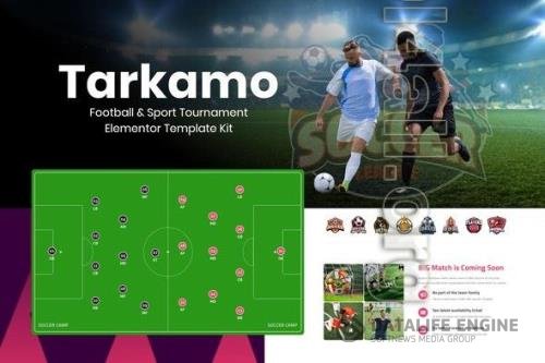 ThemeForest - Tarkamo - Football & Sport Tournament Elementor Template Kit/39975695