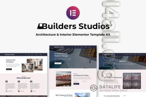 ThemeForest - 5Builders Studios - Architecture & Interior Elementor Template Kit/29528538