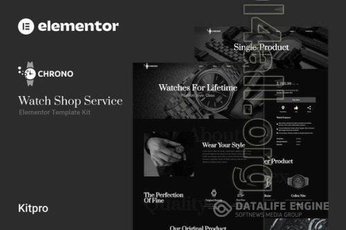 ThemeForest - Chrono - Watch Service Elementor Template Kit/40109874