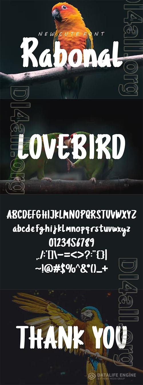 Rabonal font OTF