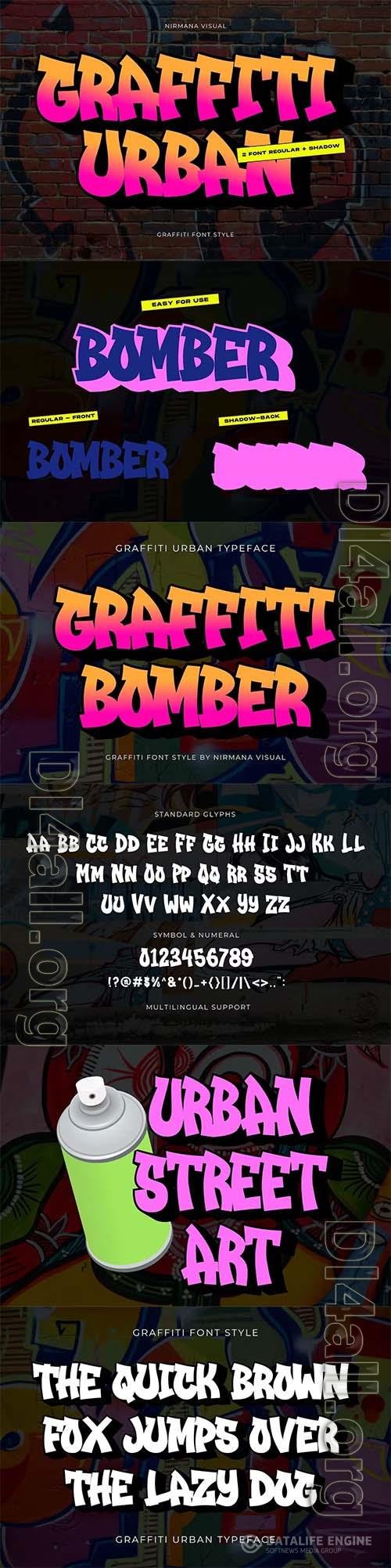 Graffiti Urban - Graffiti Font OTF