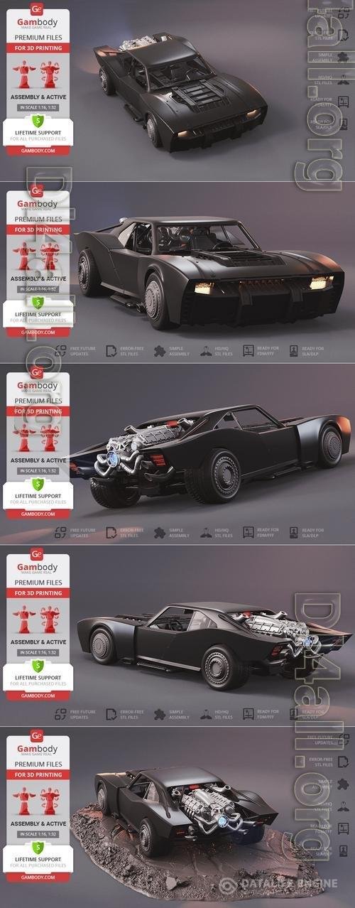 Batmobile 2022 3D Print