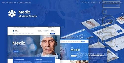 ThemeForest - Mediz v2.0.7 - Medical WordPress - 25323227