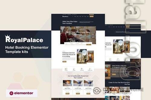 ThemeForest - Royalpalace - Hotel Booking Elementor Pro Template Kit/39028490