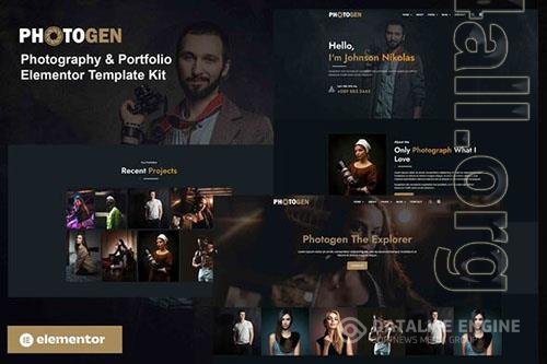 ThemeForest - Photogen - Photography & Portfolio Elementor Template Kit/39717643