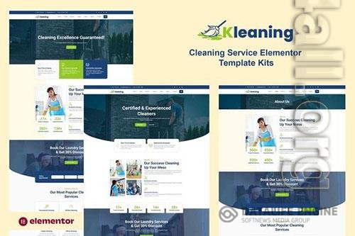 ThemeForest - Kleaning - Cleaning Service Elementor Template Kits/36343952