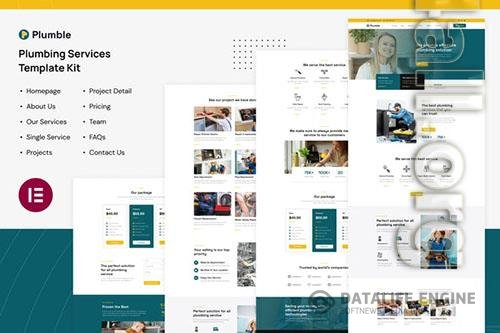 ThemeForest - Plumble - Plumbing Services Elementor Template Kit/40309074