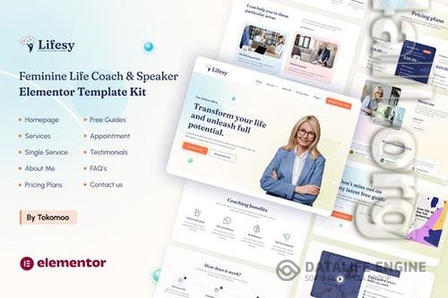 ThemeForest - Lifesy - Feminine Life Coach & Speaker Elementor Template Kit/40309095