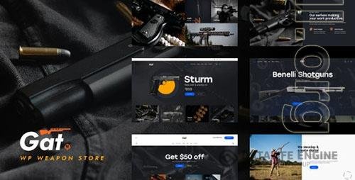 ThemeForest - Gat v1.0.0 - Gun & Weapon Store WordPress Theme/39575799