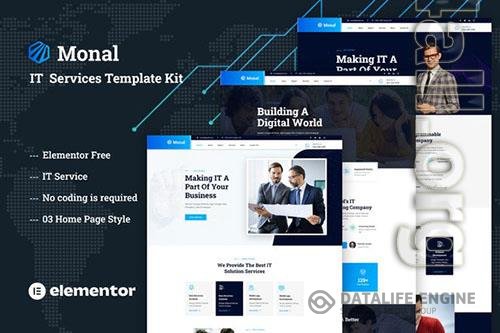 ThemeForest - Monal - IT Service Elementor Template Kit/40110097