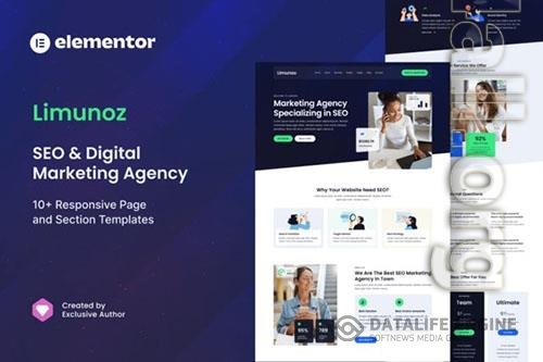 ThemeForest - Limunoz - Digital Marketing & SEO Agency Elementor Template Kit/40088580