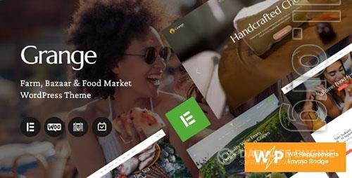 ThemeForest - Grange v1.0 - Farm, Bazaar & Food Market WordPress Theme /37353817