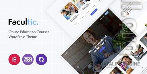 ThemeForest - Facultic v1.0 - Online Education Courses WordPress Theme/38978087