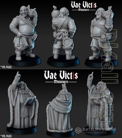 Vae Victis Miniatures - Judge and Cook 3D Print