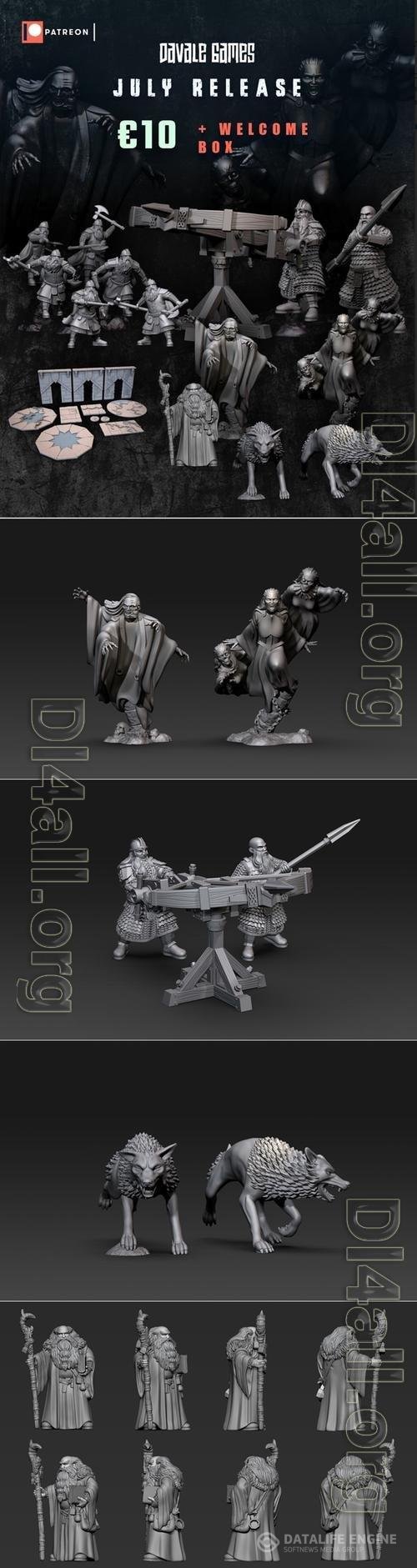 Davale Games July 2021 3D Print