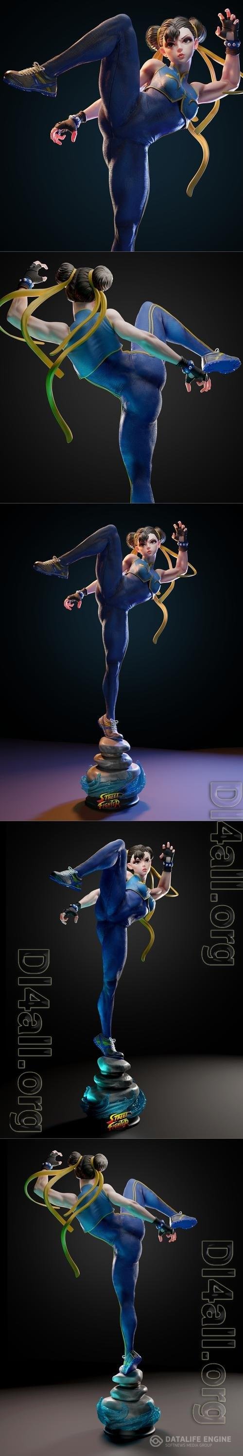 Street Fighter - Chun-li 3D Print