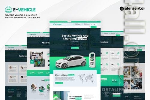 ThemeForest - EVehicle - Electric Vehicle & Charging Station Elementor Template Kit/40324588