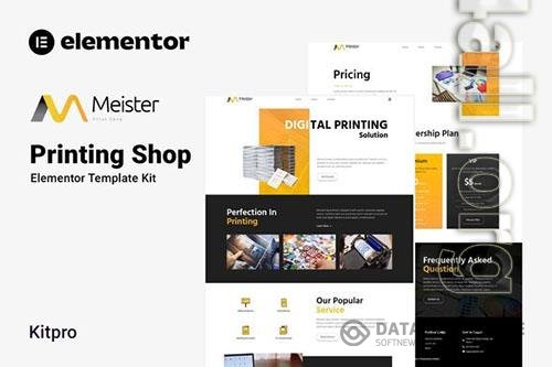 ThemeForest - Meister - Printing Shop Elementor Template Kit/40325727