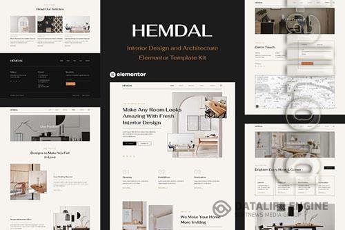 ThemeForest - Hemdal - Interior Design & Architecture Elementor Template Kit/40330893