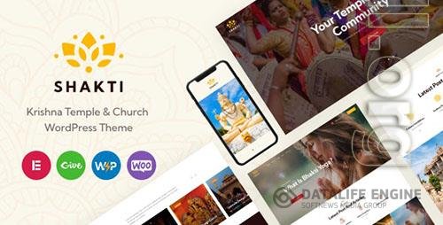 ThemeForest - Shakti v1.0 - Krishna Temple & Church WordPress Theme/39952035