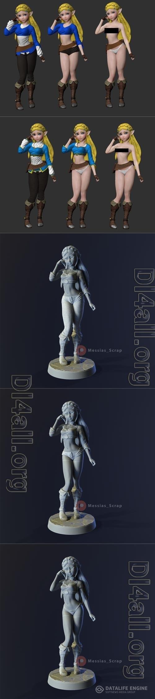 Princess Zelda 3D Print