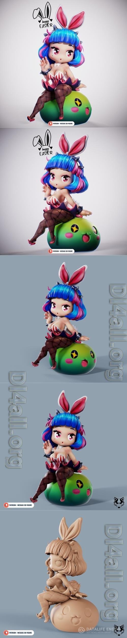 Bunny Girl Maple Story 3D Print