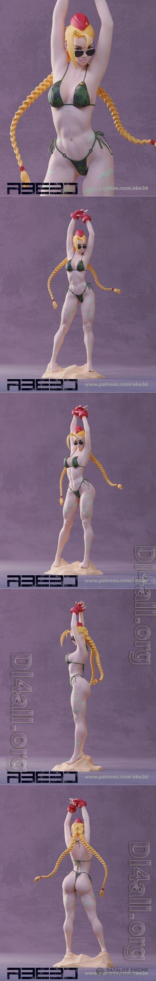 Cammy Bikini 3D Print