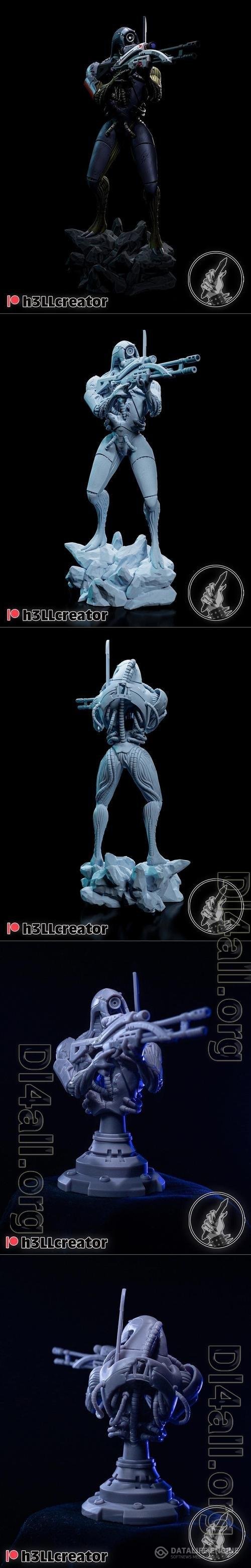 h3LL Creator - Legion and Bust 3D Print