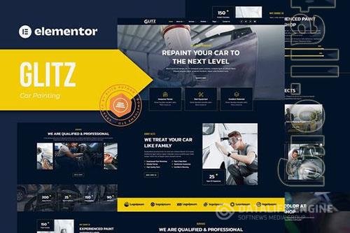 ThemeForest - Glitz - Car Painting & Restoration Elementor Template Kit/40473080