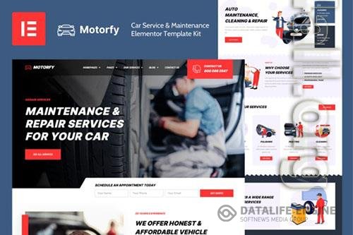 ThemeForest - Motorfy - Car Service & Maintenance Elementor Template Kit/39740958