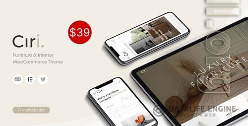 ThemeForest - Ciri v1.0.0 - Furniture & Interior WooCommerce Theme/39638983