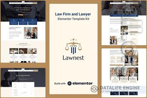 ThemeForest - Lawnest - Law Firm & Lawyer Elementor Pro Template Kit/40519570