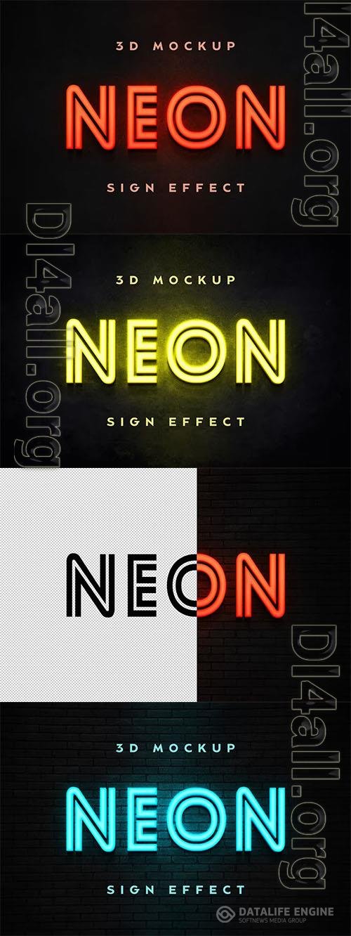 Neon Sign Effect