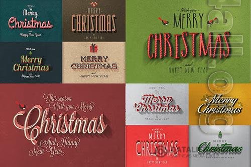 Christmas Text Effects Vol.2 PSD