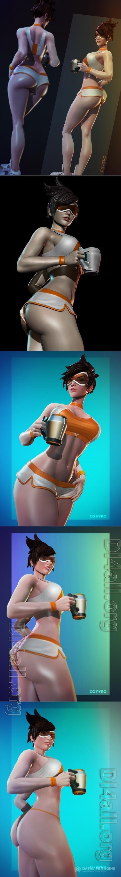 Tracer goes to the gym - WIP 3D Print