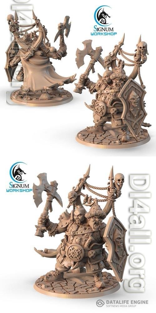 Batbayar the Bronze Fist 3D Print